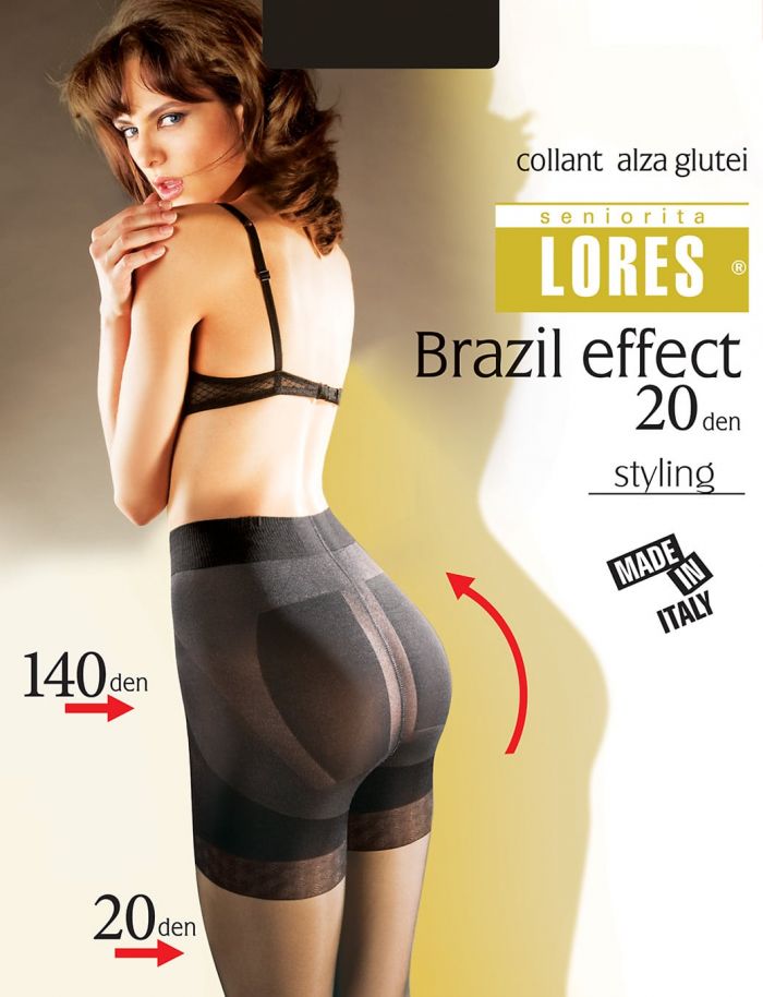 Seniorita Lores Brazil Effect 20 Den  Shaping Hosiery 2017 | Pantyhose Library